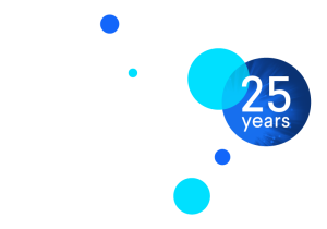 Oberoi Consulting | 25th Anniversary Logo